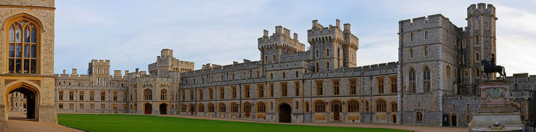 Windsor Castle Upper Ward Quadrangle